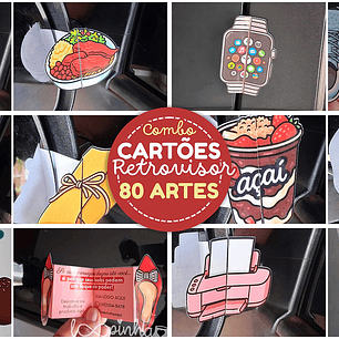 Arquivo Card Retrovisor Combo - 80 ARTES