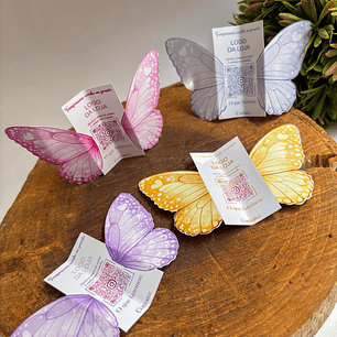 Arquivo Card Retrovisor FLOR - BORBOLETA - LAÇOS