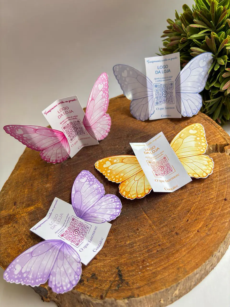 Arquivo Card Retrovisor FLOR - BORBOLETA - LAÇOS 2