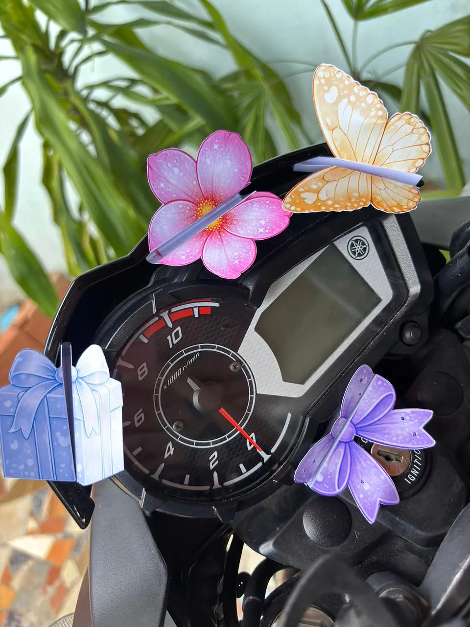 Arquivo Card Retrovisor FLOR - BORBOLETA - LAÇOS 3