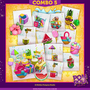 Arquivo de Corte Combo Pool Party