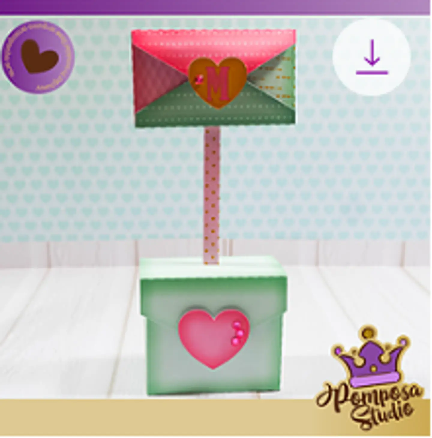 Arquivo de Corte PRINTABLE DIA DAS MÃES 1