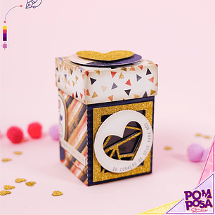 Arquivo de Corte PS - Caixa retangular diamante