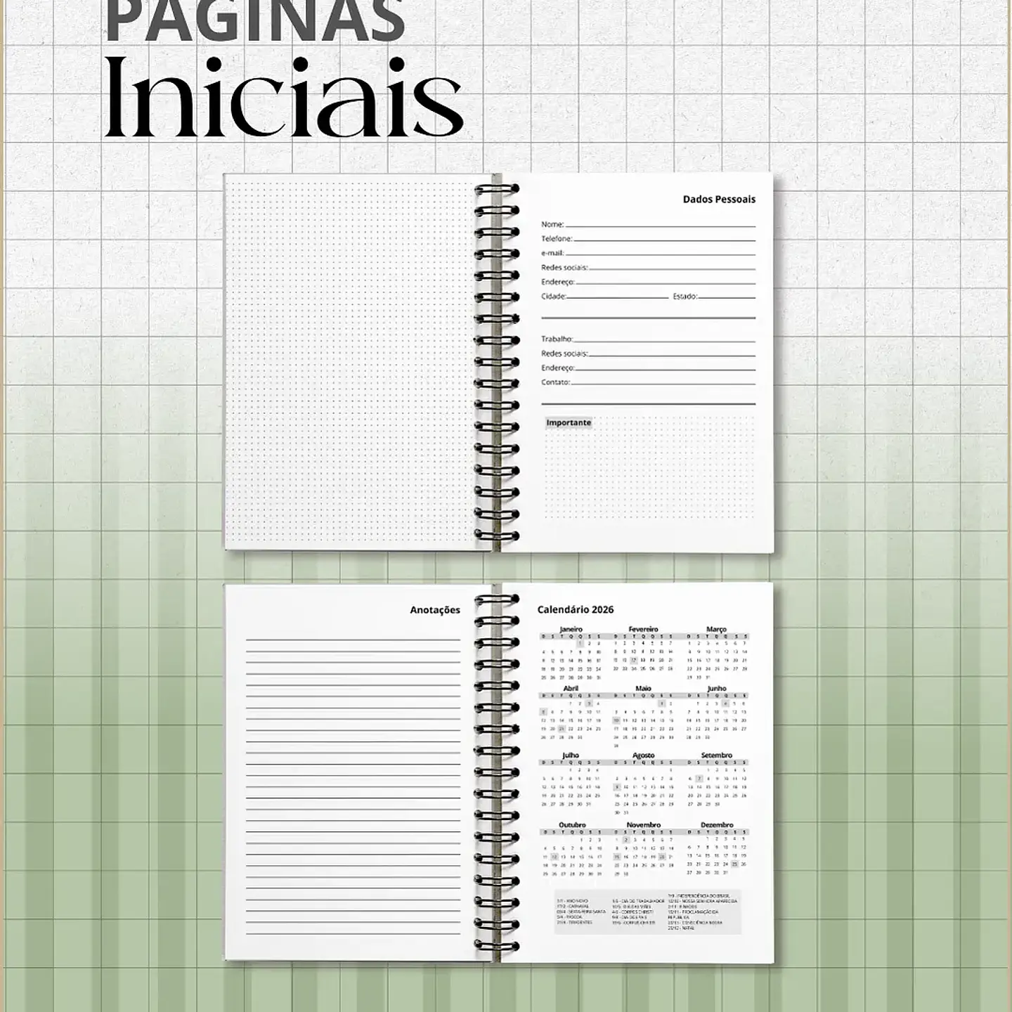 Arquivo Coleção Agendas Neutras 2026 - MADI 2