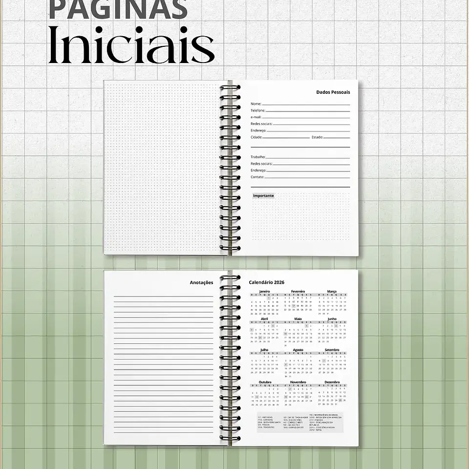 Arquivo Coleção Agendas Neutras 2026 - MADI 2