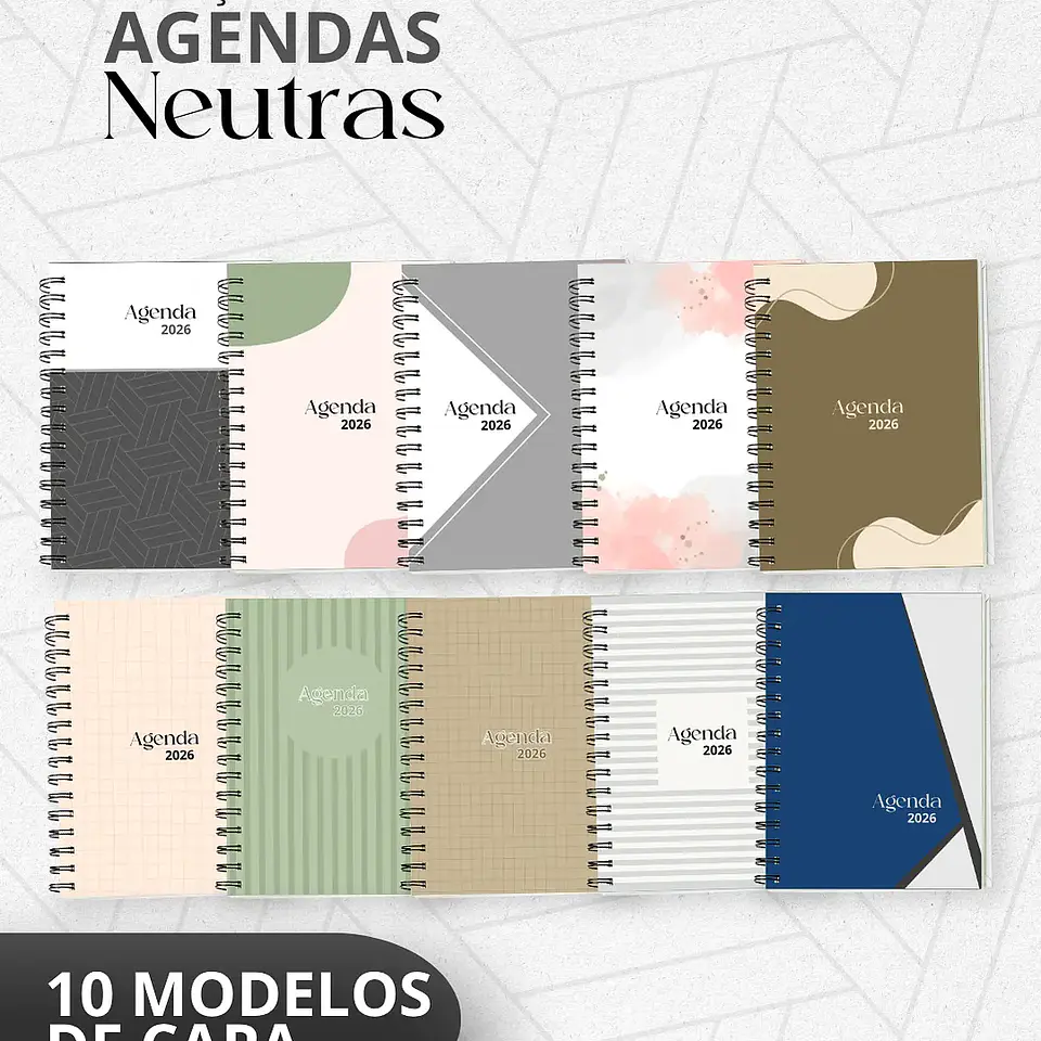 Arquivo Coleção Agendas Neutras 2026 - MADI 1