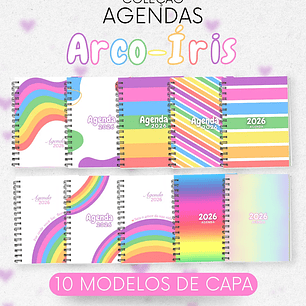 Arquivo Coleção Agendas Arco-Íris 2026 - Madi