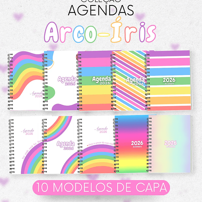 Arquivo Coleção Agendas Arco-Íris 2026 - Madi 1