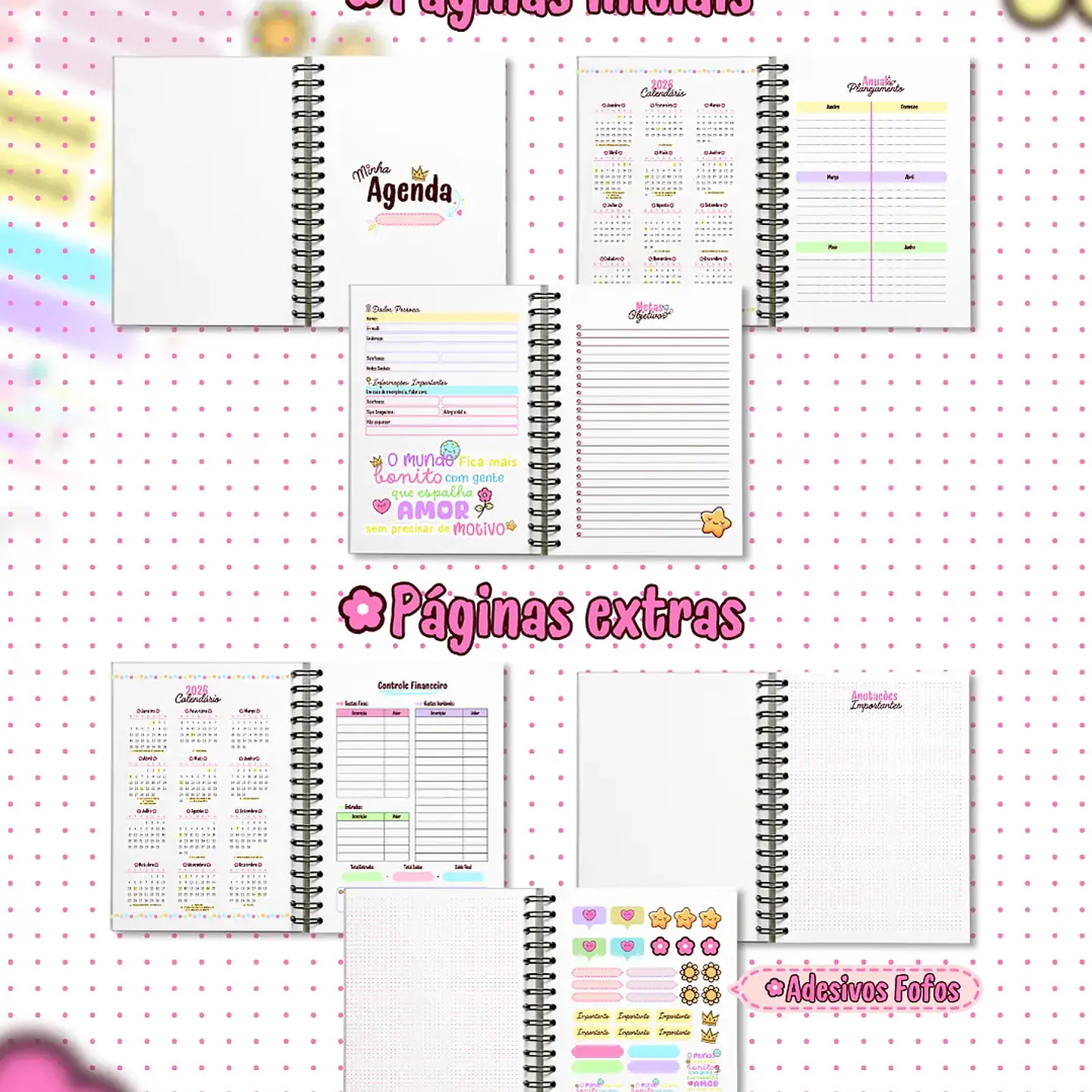 Arquivo Coleção Agendas Fofas - Madi 3