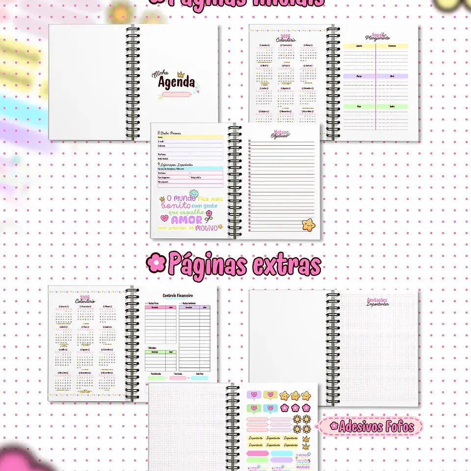 Arquivo Coleção Agendas Fofas - Madi 3