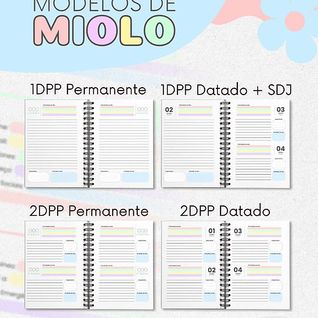 Arquivo Coleção Agenda Candy Color - Madi 3