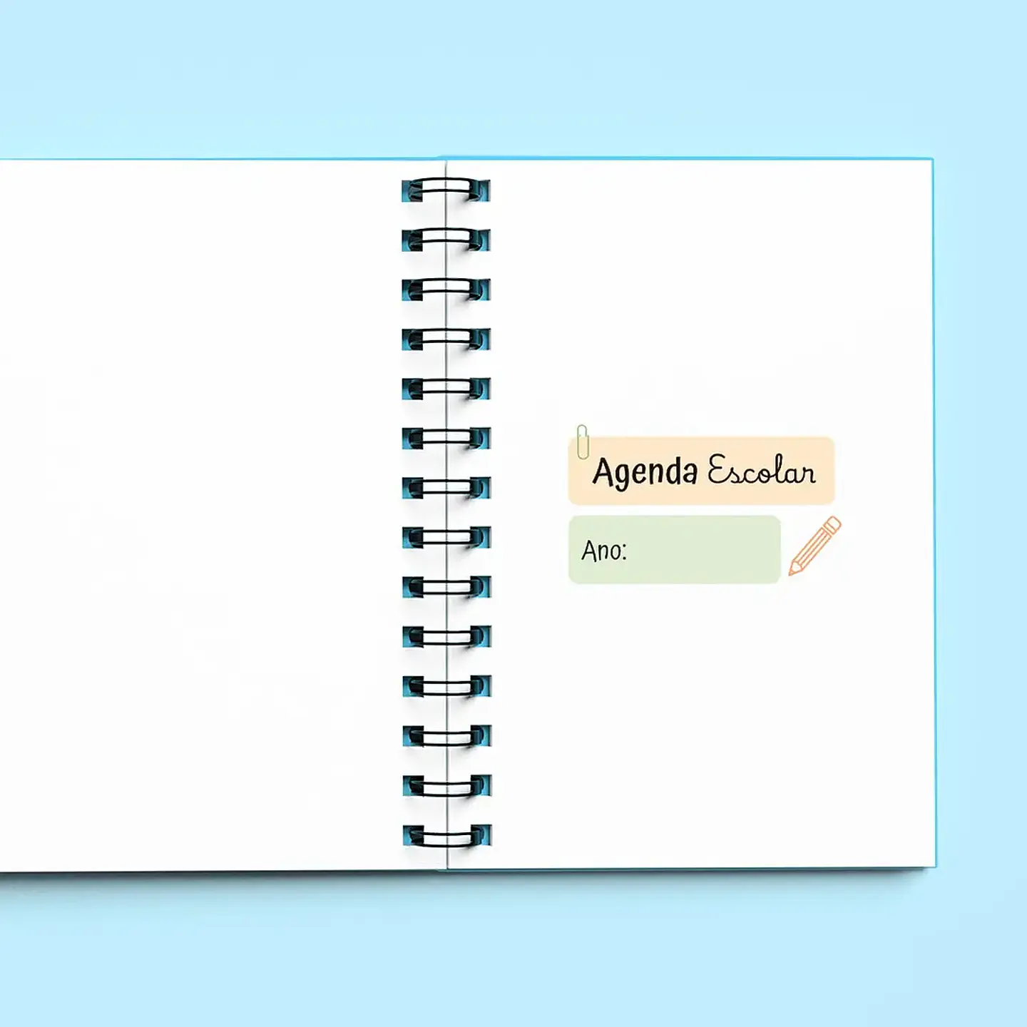 Arquivo Agenda Escolar Sem Data 1DPP + 2DPP 2026/2027 25