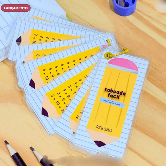 Arquivo Escolar Card Tabuada 1