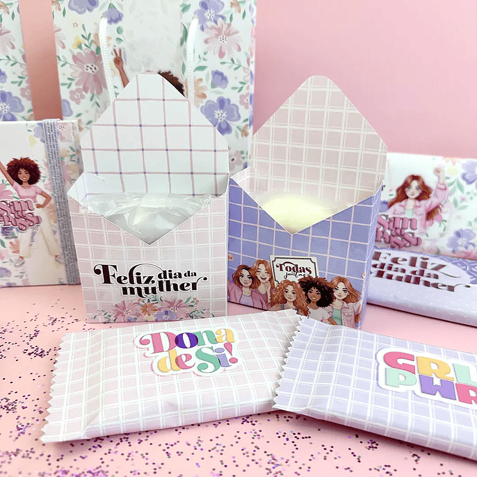 Arquivo Dia da Mulher Flor de Maria Printables  6