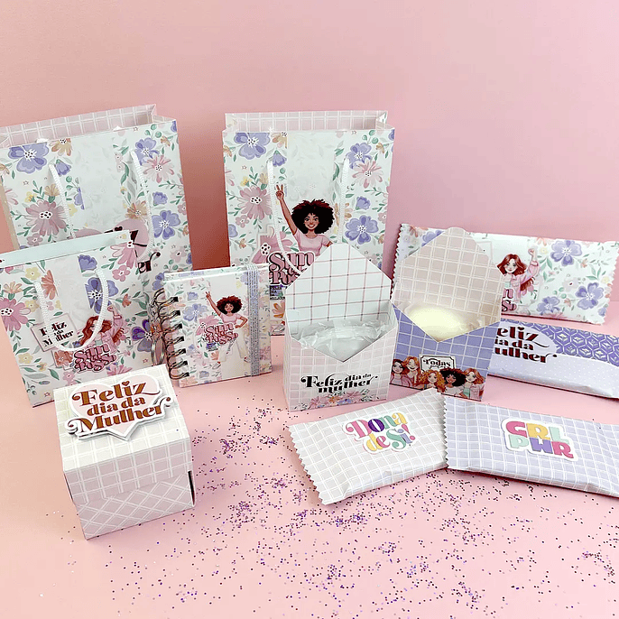 Arquivo Dia da Mulher Flor de Maria Printables  7