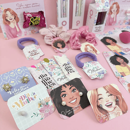 Arquivo Dia da Mulher Flor de Maria Printables  9