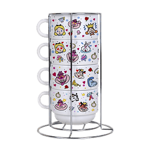 Arquivo Torre de Xícaras Alicie no Pais das Maravilhas