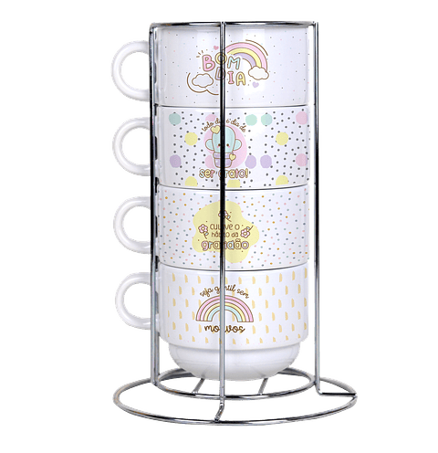 Arquivo Torre de Xícaras Frases