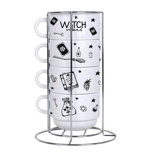 Arquivo Torre de Xícaras Bruxa Witch