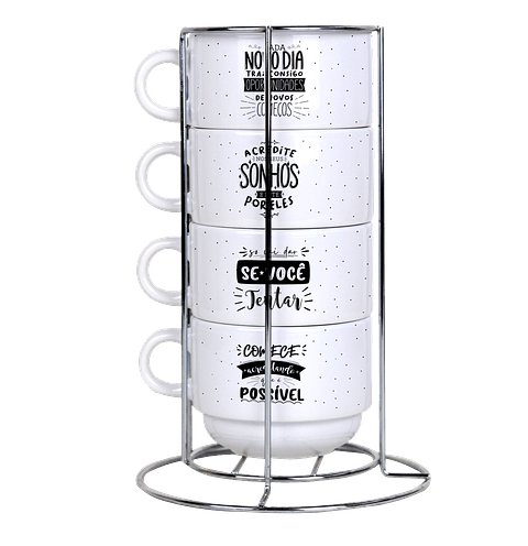 Arquivo Torre de Xícaras frases