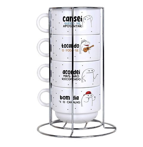 Arquivo Torre de Xícaras Frases