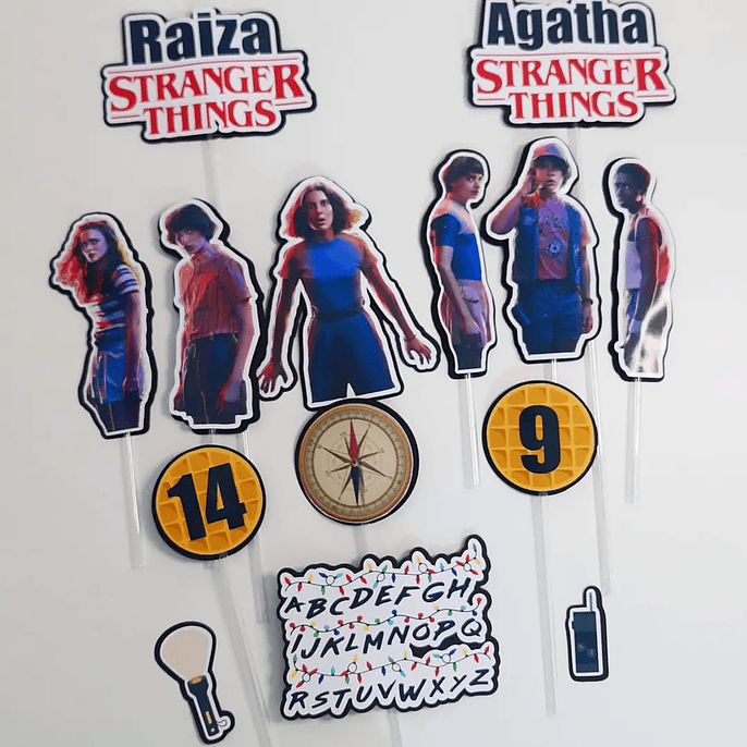 Arquivo Topo de Bolo Stranger Things 1