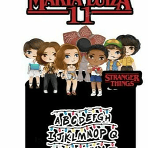 Arquivo Topo de Bolo Stranger Things