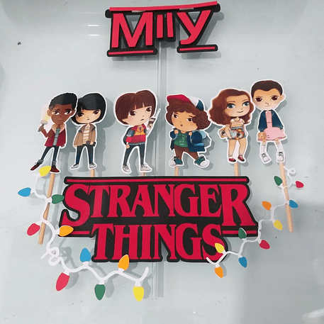 Arquivo Topo de Bolo Stranger Things 1