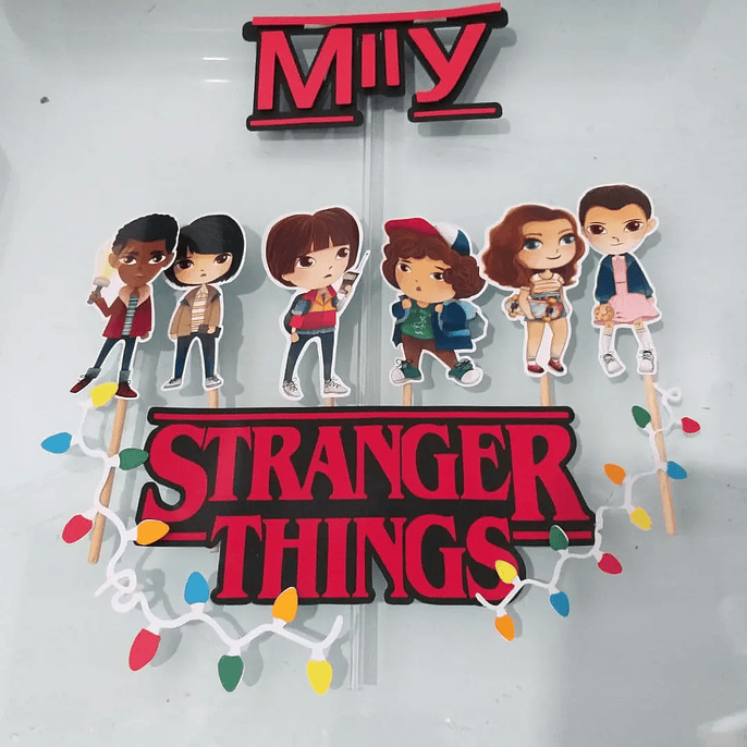 Arquivo Topo de Bolo Stranger Things 1