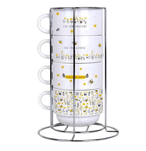 Arquivo Torre de Xícaras frases