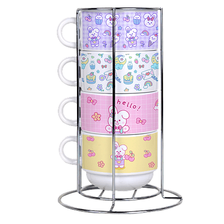 Arquivo Torre de Xícaras Coelhinhos 1