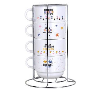 Arquivo Torre de Xícaras Frases