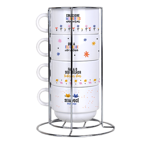 Arquivo Torre de Xícaras Frases