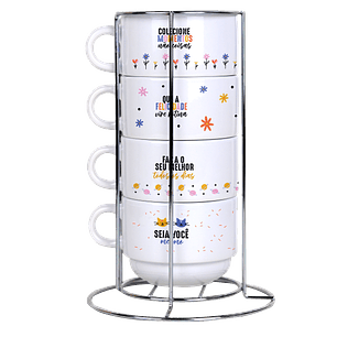 Arquivo Torre de Xícaras Frases