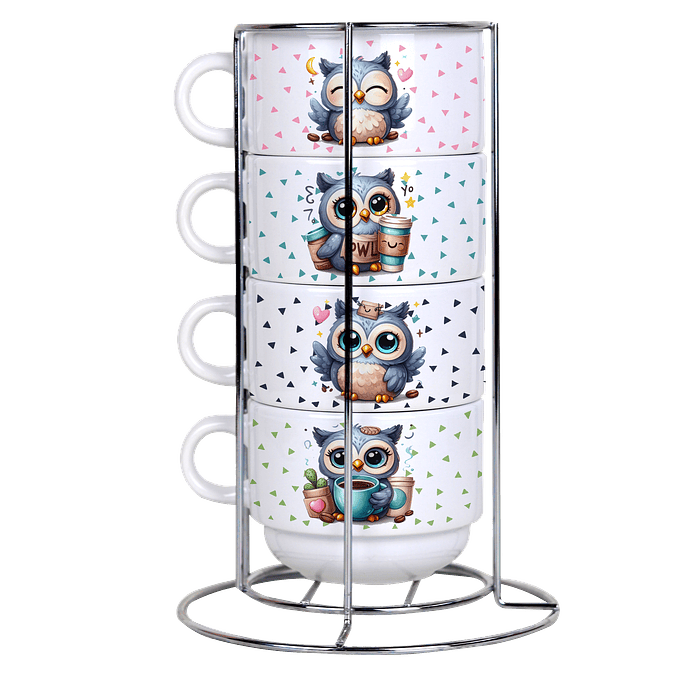 Arquivo Torre de Xícaras Corujinhas 1