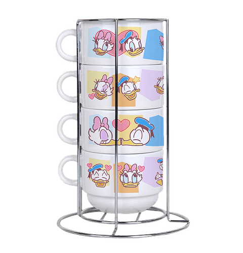 Arquivo Torre de Xícaras Donald e Margarida