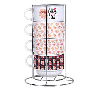 Arquivo Torre de Xícaras Gatos 5