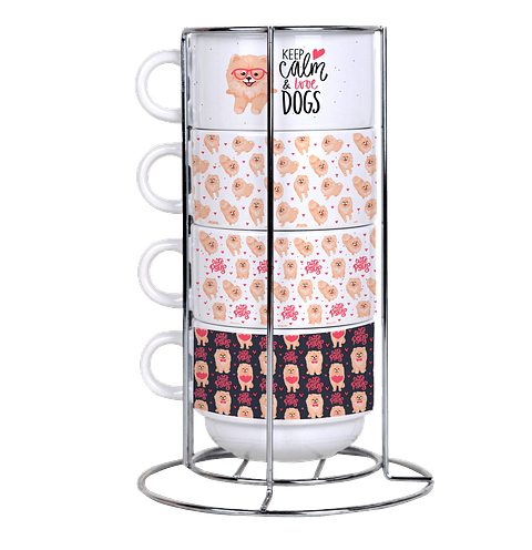 Arquivo Torre de Xícaras Gatos 5