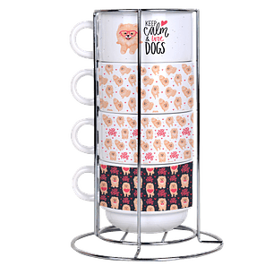 Arquivo Torre de Xícaras Gatos 5