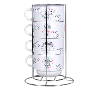 Arquivo Torre de Xícaras Gatos 6