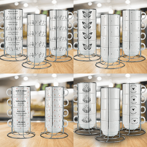 Arquivo Combo Torre de Xícaras