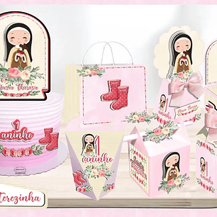 Arquivo Kit Festa Pronta Santa Terezinha