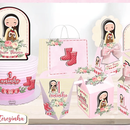 Arquivo Kit Festa Pronta Santa Terezinha 1