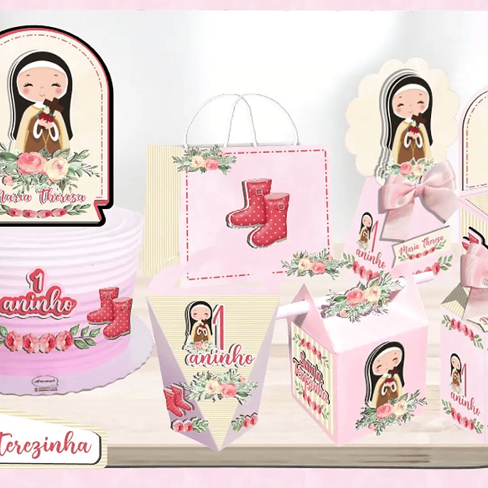 Arquivo Kit Festa Pronta Santa Terezinha 1