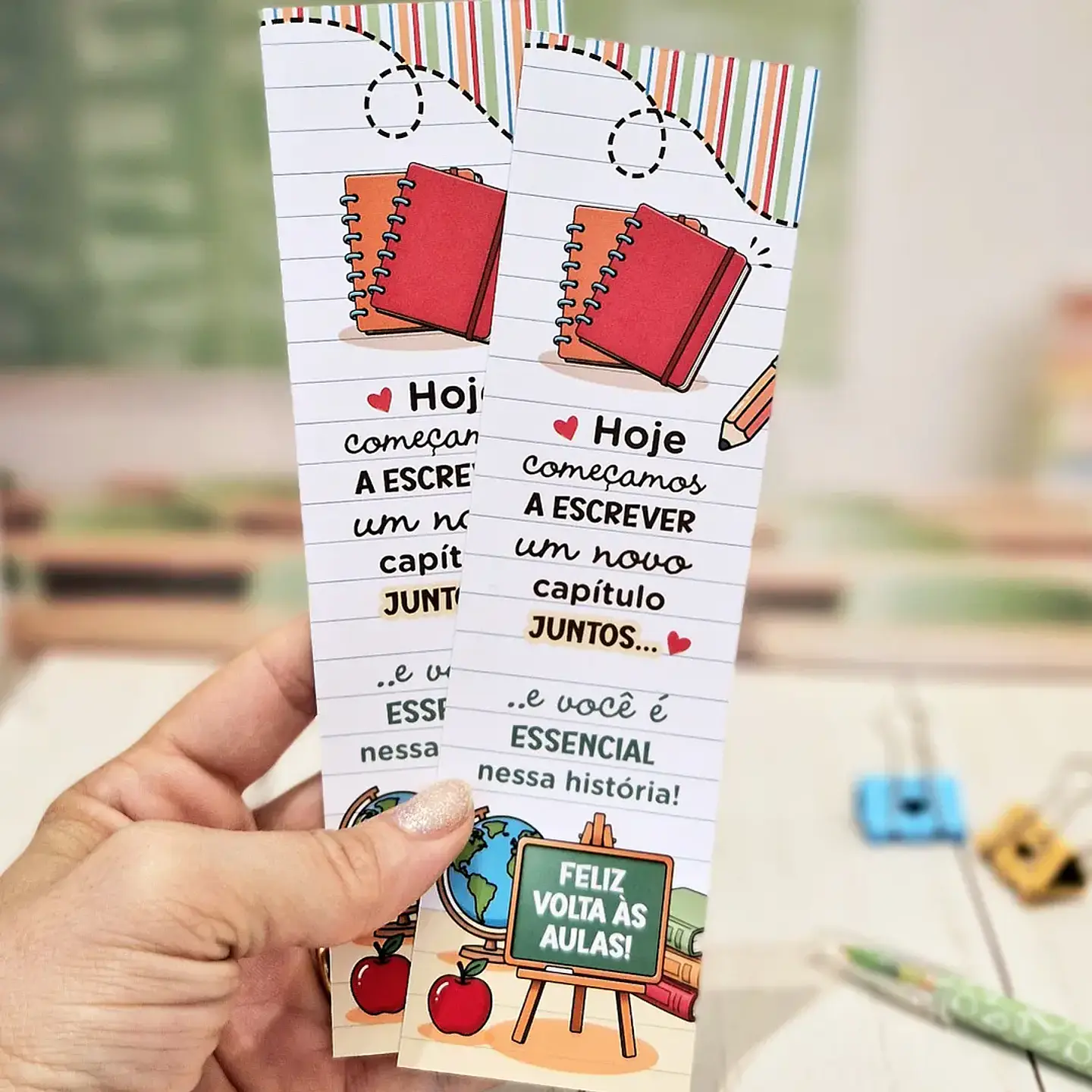 Arquivo Volta ás Aulas Professores Card Marcador 1