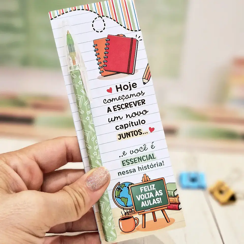 Arquivo Volta ás Aulas Professores Card Caneta 1
