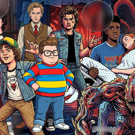 Kit Digital Stranger Things 1