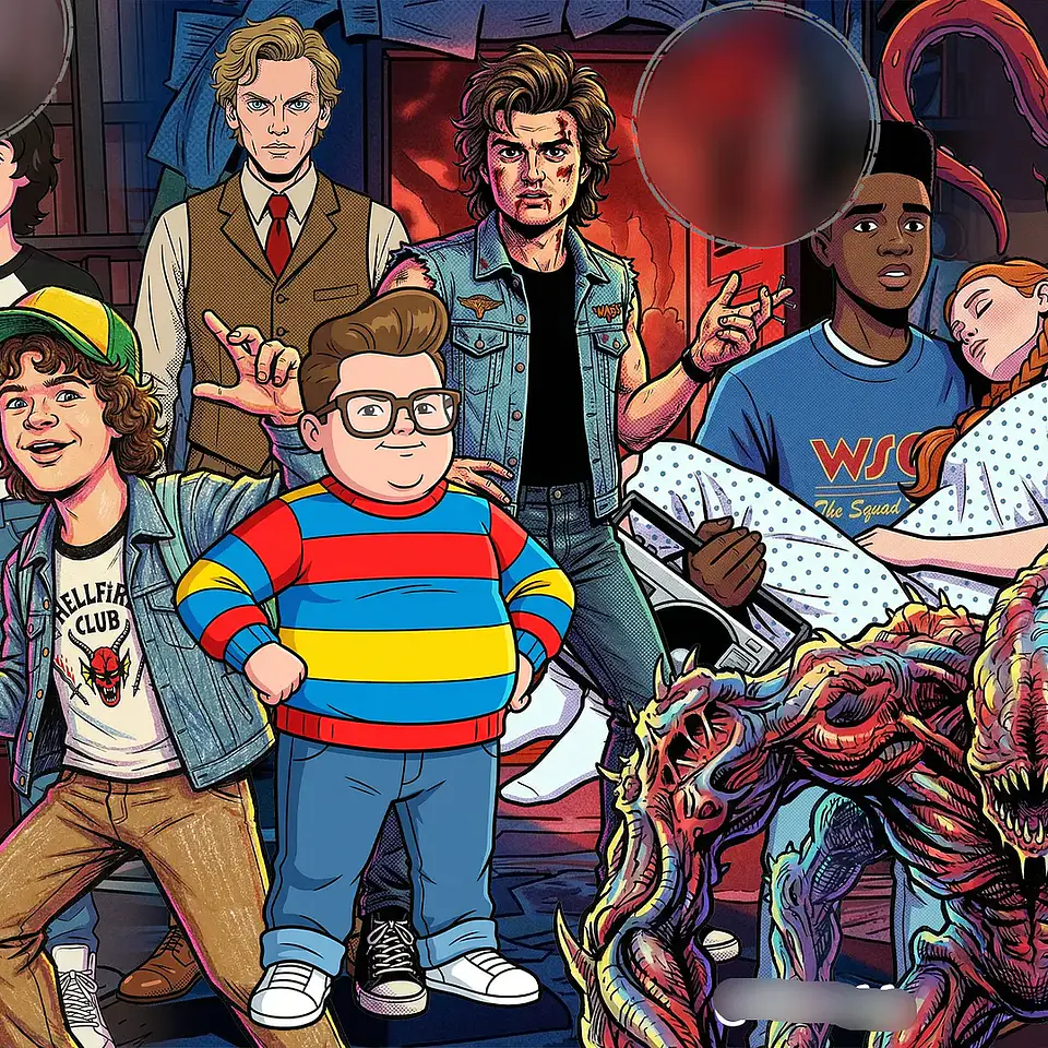 Kit Digital Stranger Things 1