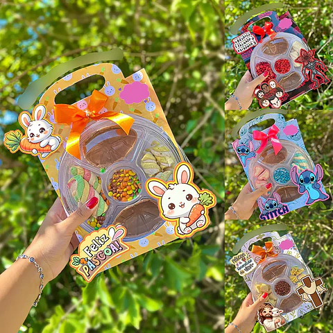 Arquivo Páscoa Kit Confeiteiro Sacolinha Petisqueira