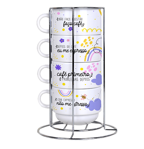 Arquivo Torre de Xícaras Frases